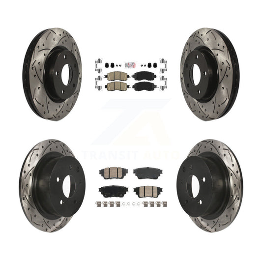 [Avant et Arrière] Disque et plaquette de frein pour 2019-2020 Nissan Altima AWD KDA-102798