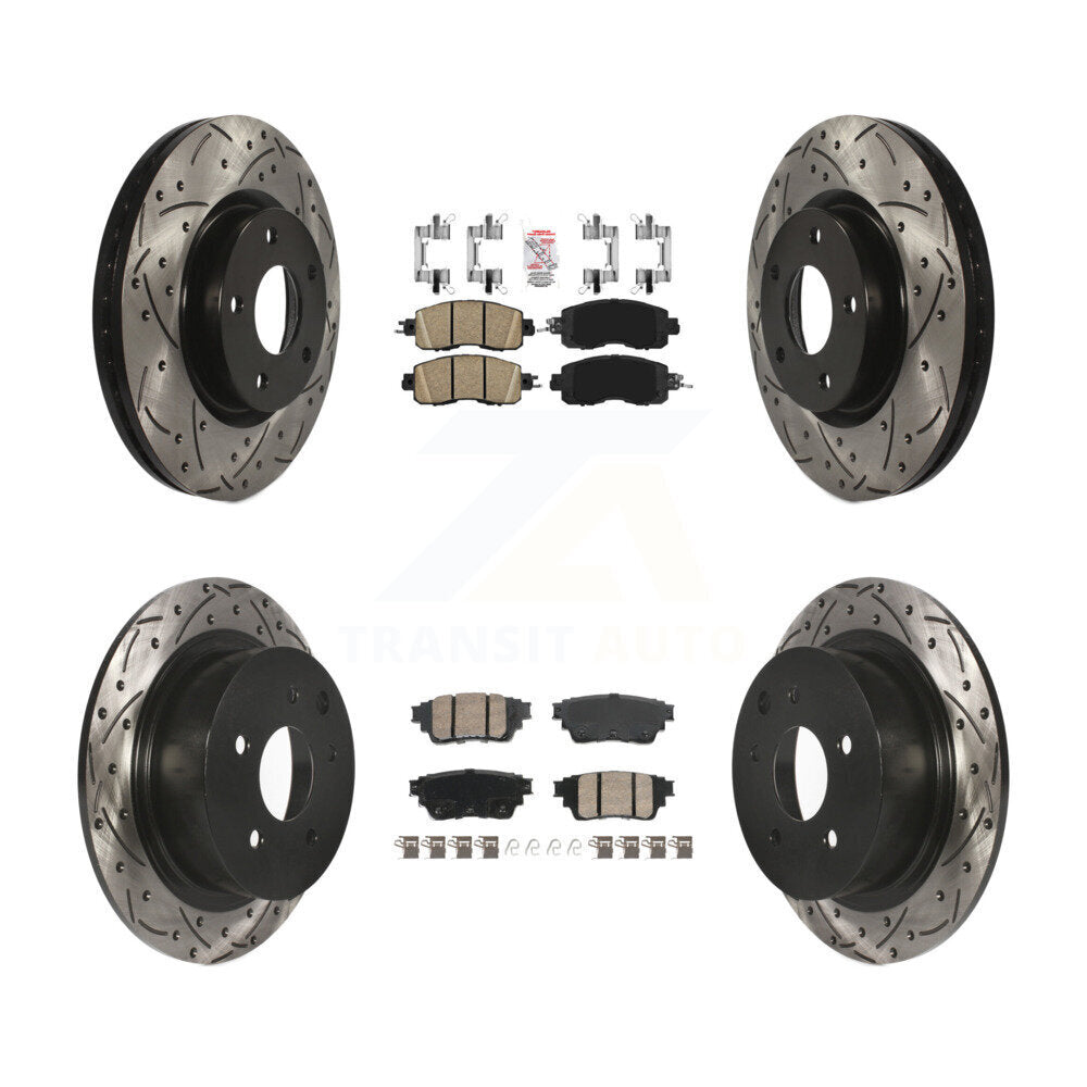 [Avant et Arrière] Disque et plaquette de frein pour 2019-2020 Nissan Altima AWD KDA-102799