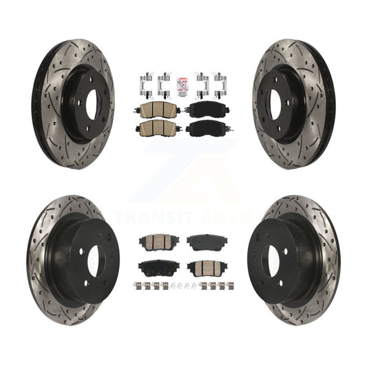 [Avant et Arrière] Disque et plaquette de frein pour 2019-2020 Nissan Altima AWD KDA-102799