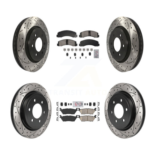 [Avant et Arrière] Disque et plaquette de frein pour Ford F-150 Expedition Lincoln KDA-102848