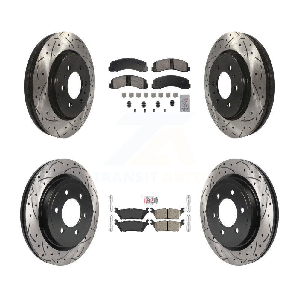 [Avant et Arrière] Disque et plaquette de frein pour Ford F-150 Expedition Lincoln KDA-102849