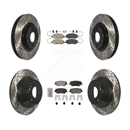 [Avant et Arrière] Disque et plaquette de frein pour 2013-2016 Hyundai Santa Fe XL 3.3L KDA-102884