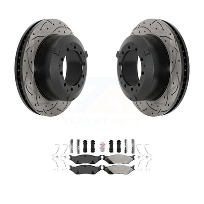 [Arrière] Disque et plaquette de frein pour Ford F-450 Super Duty F-550 IC LCF KDA-102903