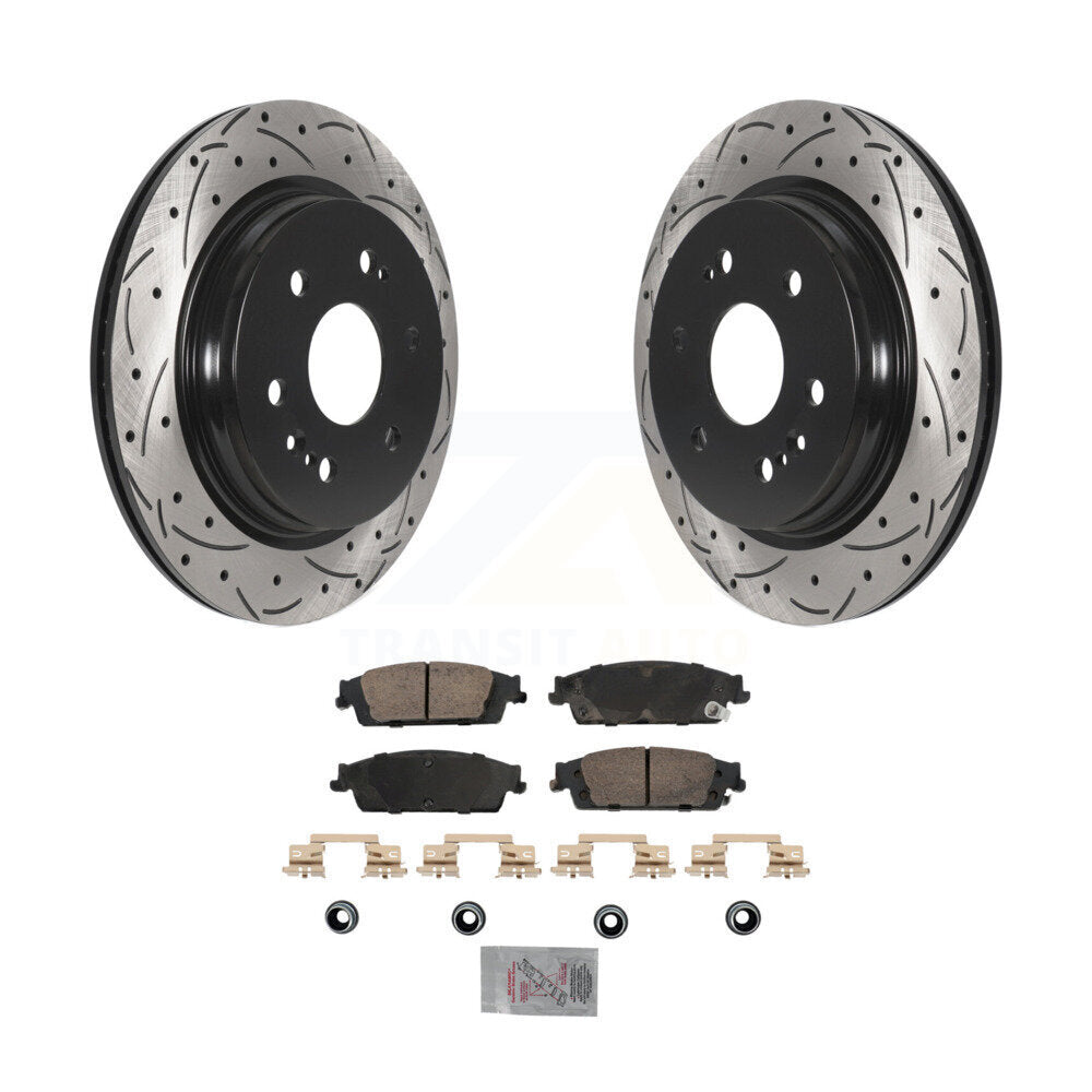[Arrière] Disque et plaquette de frein pour Chevrolet Silverado 1500 LD GMC Sierra KDA-102907