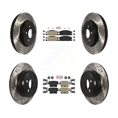 [Avant et Arrière] Disque et plaquette de frein pour Dodge Charger Pursuit with RWD 3.6L KDA-102947