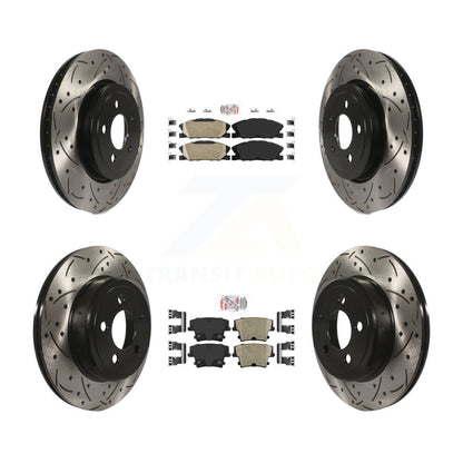 [Avant et Arrière] Disque et plaquette de frein pour Dodge Charger Pursuit with RWD 5.7L KDA-102951
