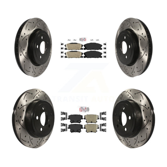 [Avant et Arrière] Disque et plaquette de frein pour Dodge Charger Pursuit with RWD 5.7L KDA-102951