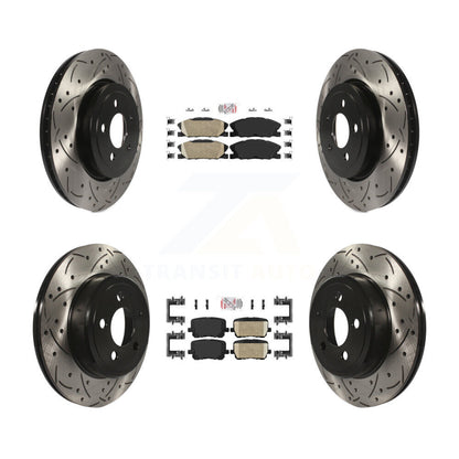 [Avant et Arrière] Disque et plaquette de frein pour Dodge Charger Pursuit with RWD 5.7L KDA-102953