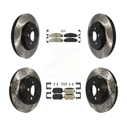 [Avant et Arrière] Disque et plaquette de frein pour Dodge Charger Pursuit with RWD 5.7L KDA-102954