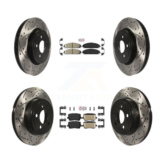 [Avant et Arrière] Disque et plaquette de frein pour Dodge Charger Pursuit with RWD 5.7L KDA-102954