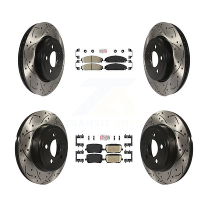 [Avant et Arrière] Disque et plaquette de frein pour Dodge Charger Pursuit with RWD 5.7L KDA-102955
