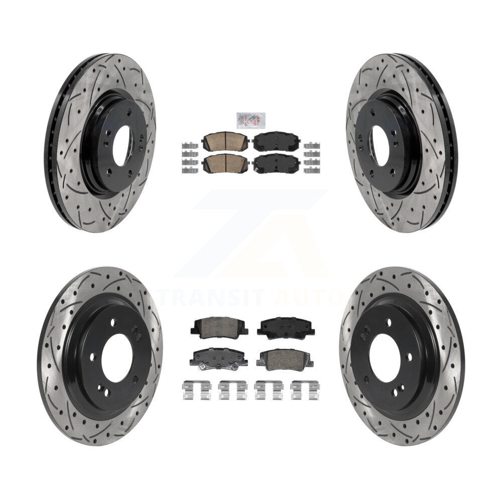[Avant et Arrière] Disque et plaquette de frein pour Hyundai Sonata Kia Niro EV K5 KDA-102972