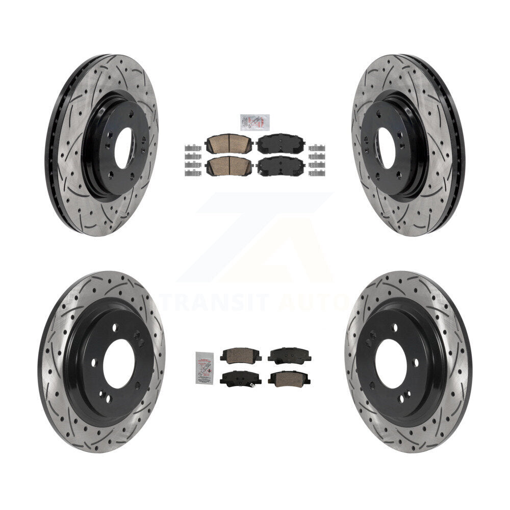 [Avant et Arrière] Disque et plaquette de frein pour Hyundai Sonata Kia Niro EV K5 KDA-102973