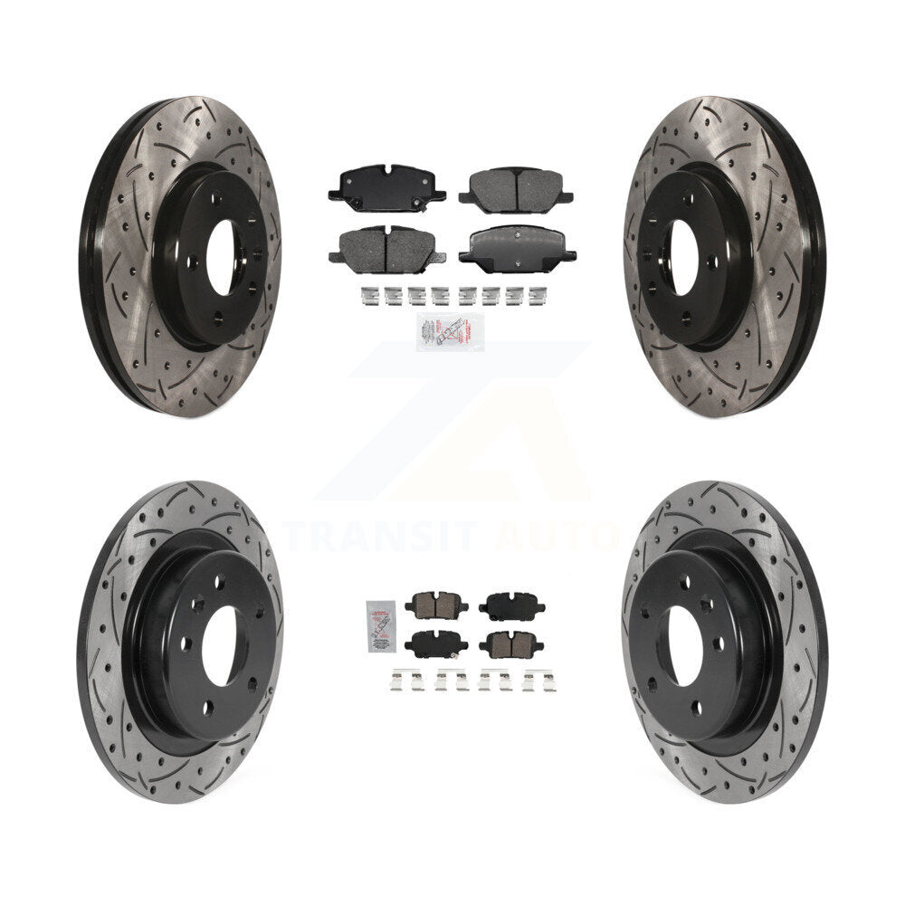 [Avant et Arrière] Disque et plaquette de frein pour GMC Terrain w 321mm KDA-102975
