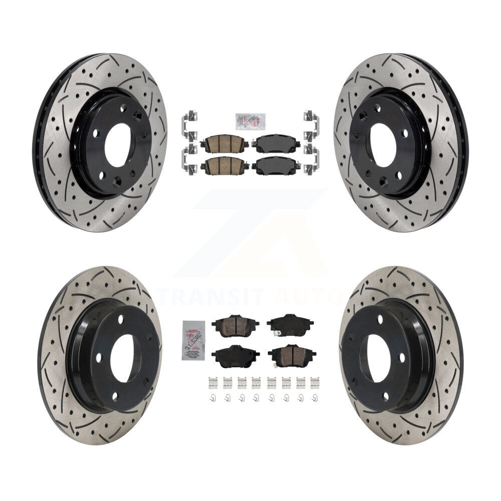 [Avant et Arrière] Disque et plaquette de frein pour Nissan Sentra rear brakes KDA-102976