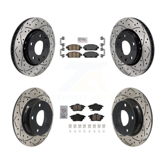 [Avant et Arrière] Disque et plaquette de frein pour Nissan Sentra rear brakes KDA-102976
