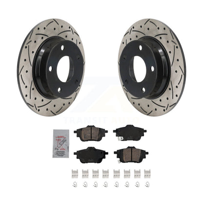 [Arrière] Disque et plaquette de frein pour 2020-2023 Nissan Sentra Disc rear brakes KDA-102993