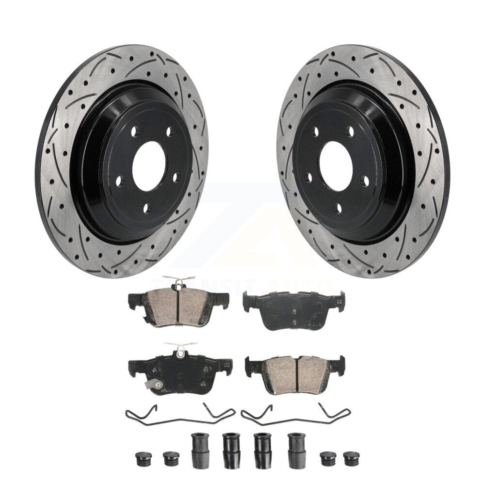 [Arrière] Disque et plaquette de frein pour Ford Escape Bronco Sport Lincoln Corsair KDA-102994