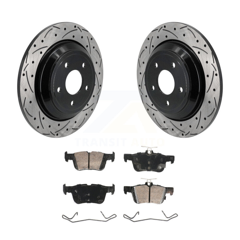 [Arrière] Disque et plaquette de frein pour Ford Escape Bronco Sport Lincoln Corsair KDA-102995