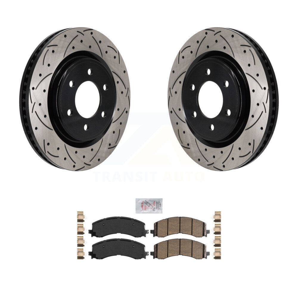 [Avant] Disque et plaquette de frein pour Ford F-150 Bronco Expedition Lincoln KDA-103024
