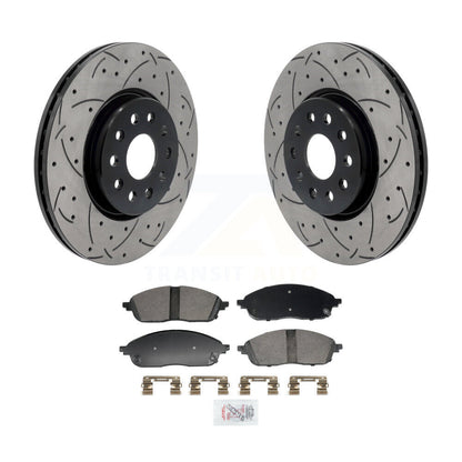 [Avant] Disque et plaquette de frein pour Jeep Grand Cherokee L KDA-103028