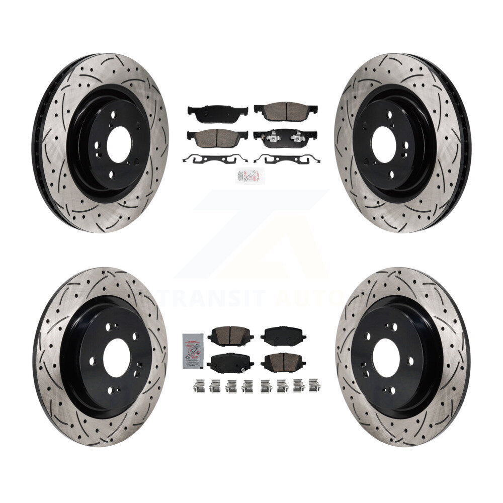 [Avant et Arrière] Disque et plaquette de frein pour 2022-2023 Acura MDX 3.5L KDA-103050
