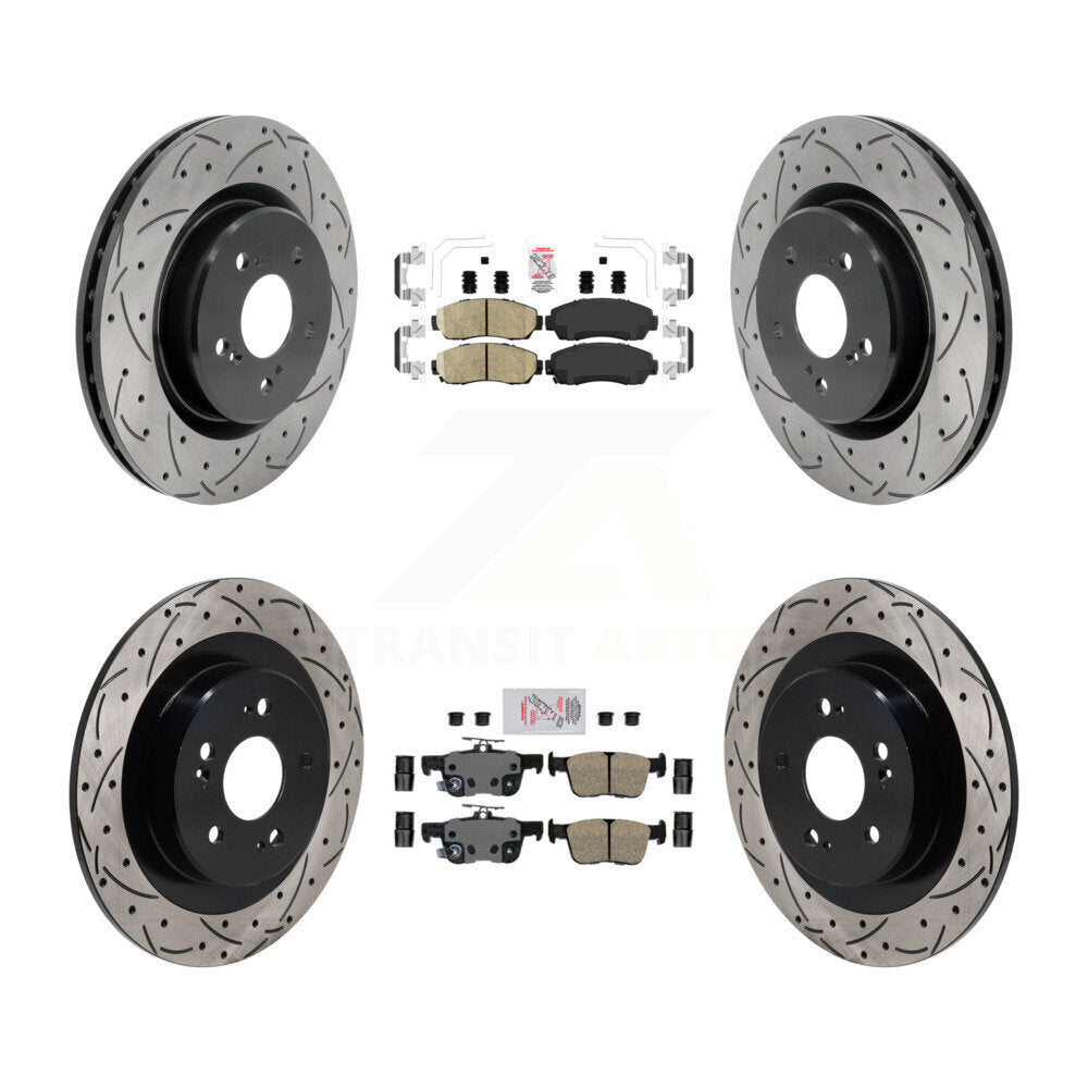 [Avant et Arrière] Disque et plaquette de frein pour 2021-2023 Acura TLX 2.0L KDA-103053