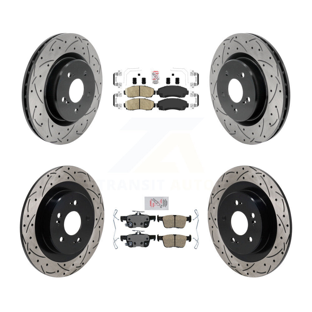 [Avant et Arrière] Disque et plaquette de frein pour 2021-2023 Acura TLX 2.0L KDA-103054