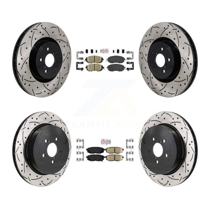 [Avant et Arrière] Disque et plaquette de frein pour 2019 Toyota 86 With Brembo Brakes KDA-103061