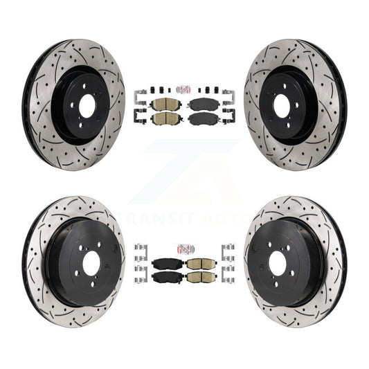 [Avant et Arrière] Disque et plaquette de frein pour 2019 Toyota 86 With Brembo Brakes KDA-103061
