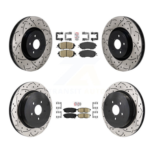 [Avant et Arrière] Disque et plaquette de frein pour 2019 Toyota 86 With Brembo Brakes KDA-103062