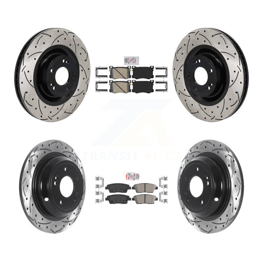 [Avant et Arrière] Disque et plaquette de frein pour Hyundai Genesis G80 5.0L KDA-103076