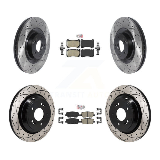 [Avant et Arrière] Disque et plaquette de frein pour 2011 Hyundai Equus KDA-103080