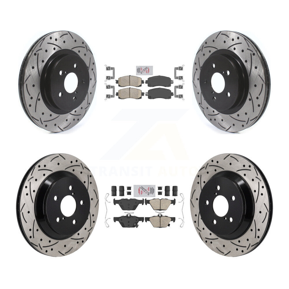 [Avant et Arrière] Disque et plaquette de frein pour Subaru Crosstrek KDA-103135