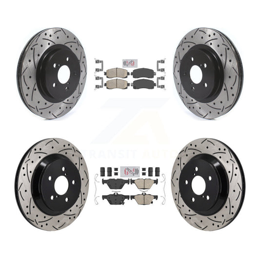 [Avant et Arrière] Disque et plaquette de frein pour Subaru Crosstrek KDA-103135