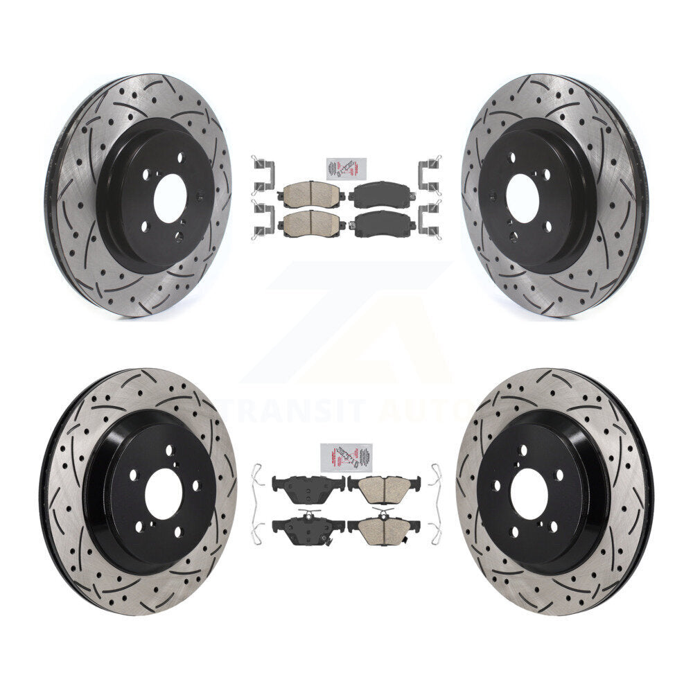 [Avant et Arrière] Disque et plaquette de frein pour Subaru Crosstrek KDA-103136