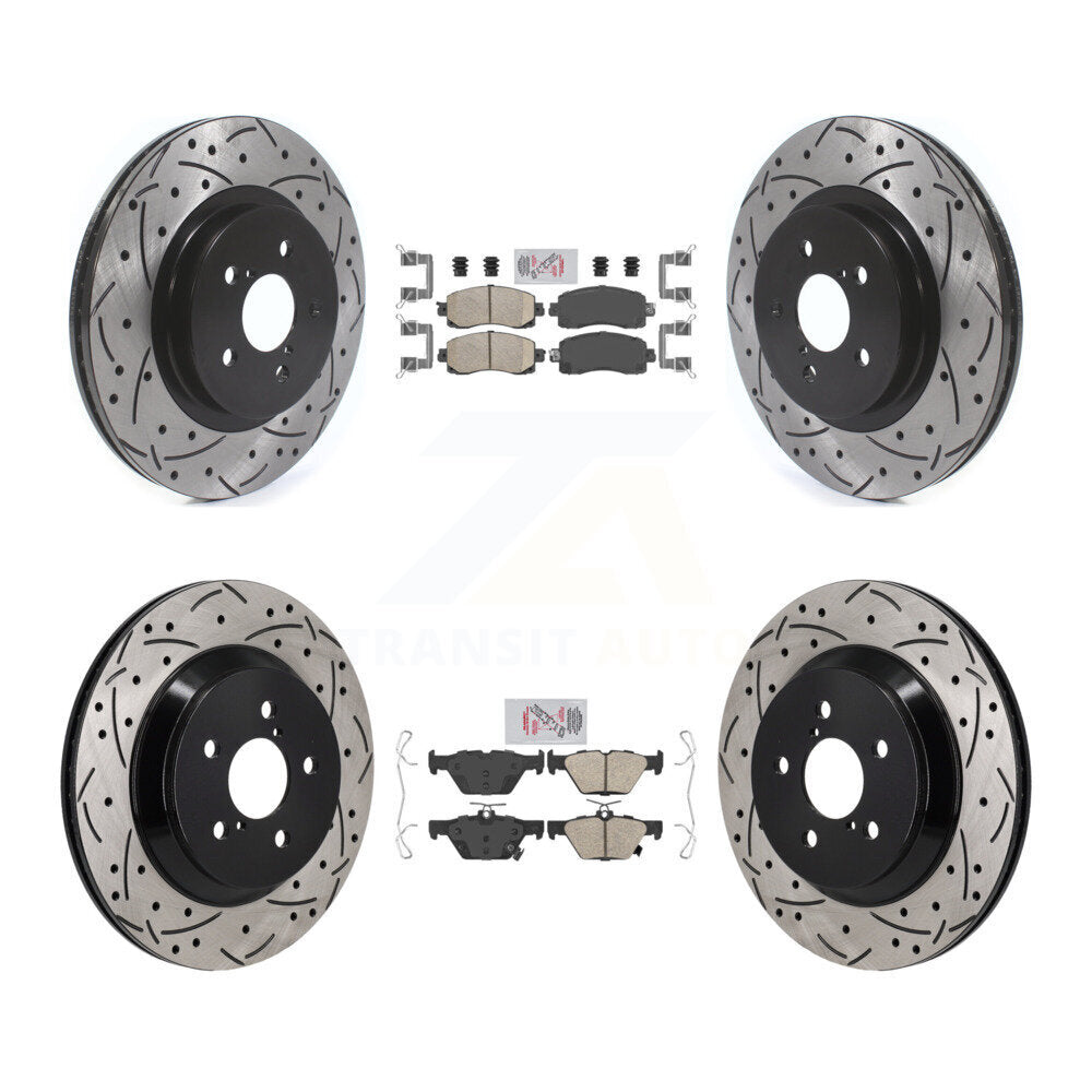 [Avant et Arrière] Disque et plaquette de frein pour Subaru Crosstrek KDA-103138