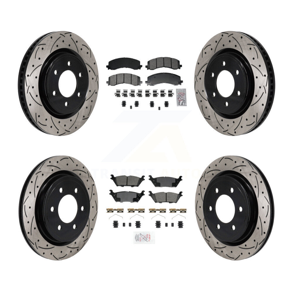 [Avant et Arrière] Disque et plaquette de frein pour Ford F-150 Expedition Lincoln KDA-103139