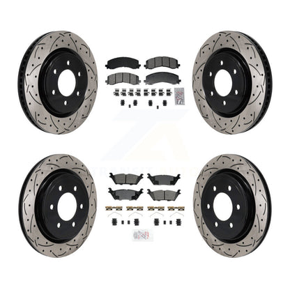 [Avant et Arrière] Disque et plaquette de frein pour Ford F-150 Expedition Lincoln KDA-103139