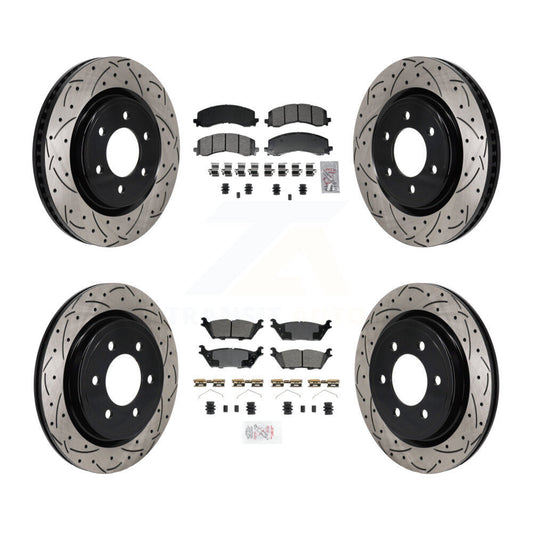 [Avant et Arrière] Disque et plaquette de frein pour Ford F-150 Expedition Lincoln KDA-103139