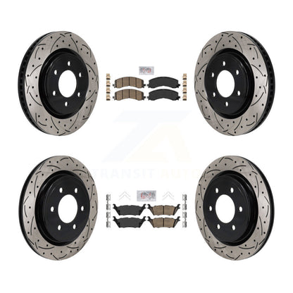 [Avant et Arrière] Disque et plaquette de frein pour Ford F-150 Expedition Lincoln KDA-103142