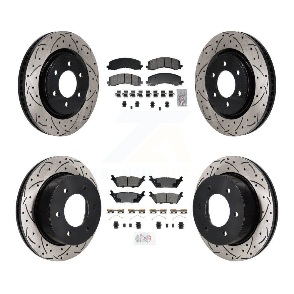 [Avant et Arrière] Disque et plaquette de frein pour 2022-2023 Ford Bronco 3.0L KDA-103143
