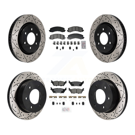 [Avant et Arrière] Disque et plaquette de frein pour 2022-2023 Ford Bronco 3.0L KDA-103143