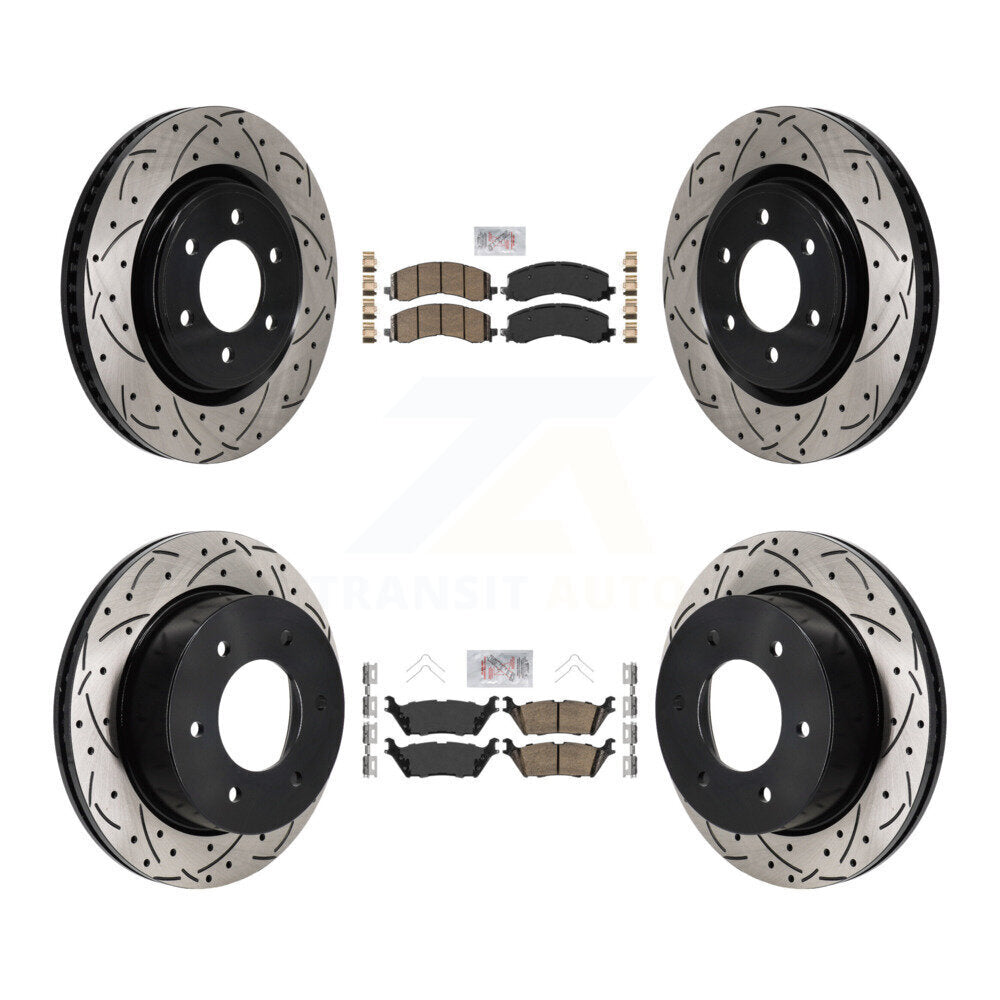 [Avant et Arrière] Disque et plaquette de frein pour 2022-2023 Ford Bronco 3.0L KDA-103147