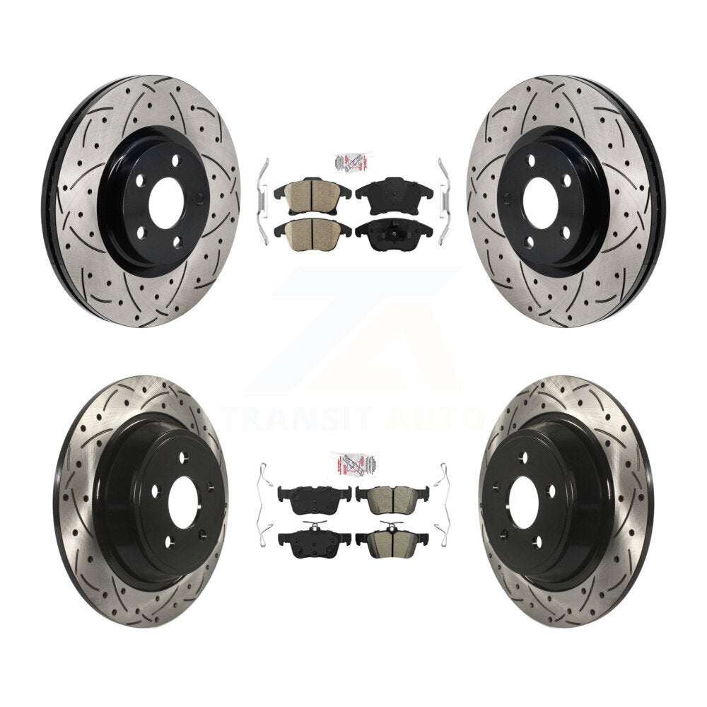 [Avant et Arrière] Disque et plaquette de frein pour Lincoln MKZ 2.0L KDA-103152