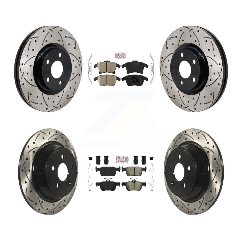 [Avant et Arrière] Disque et plaquette de frein pour Lincoln MKZ 2.0L KDA-103153