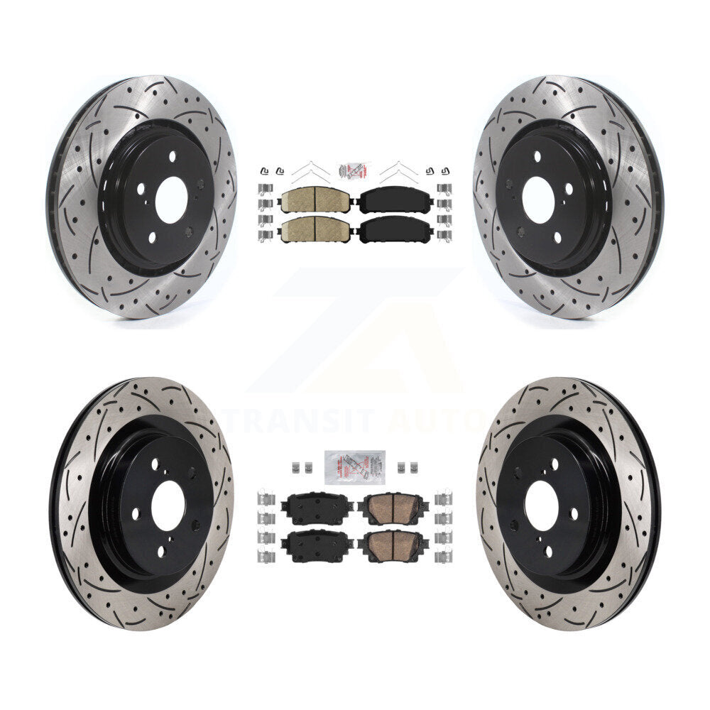 [Avant et Arrière] Disque et plaquette de frein pour 2022-2023 Lexus NX350h NX350 KDA-103156