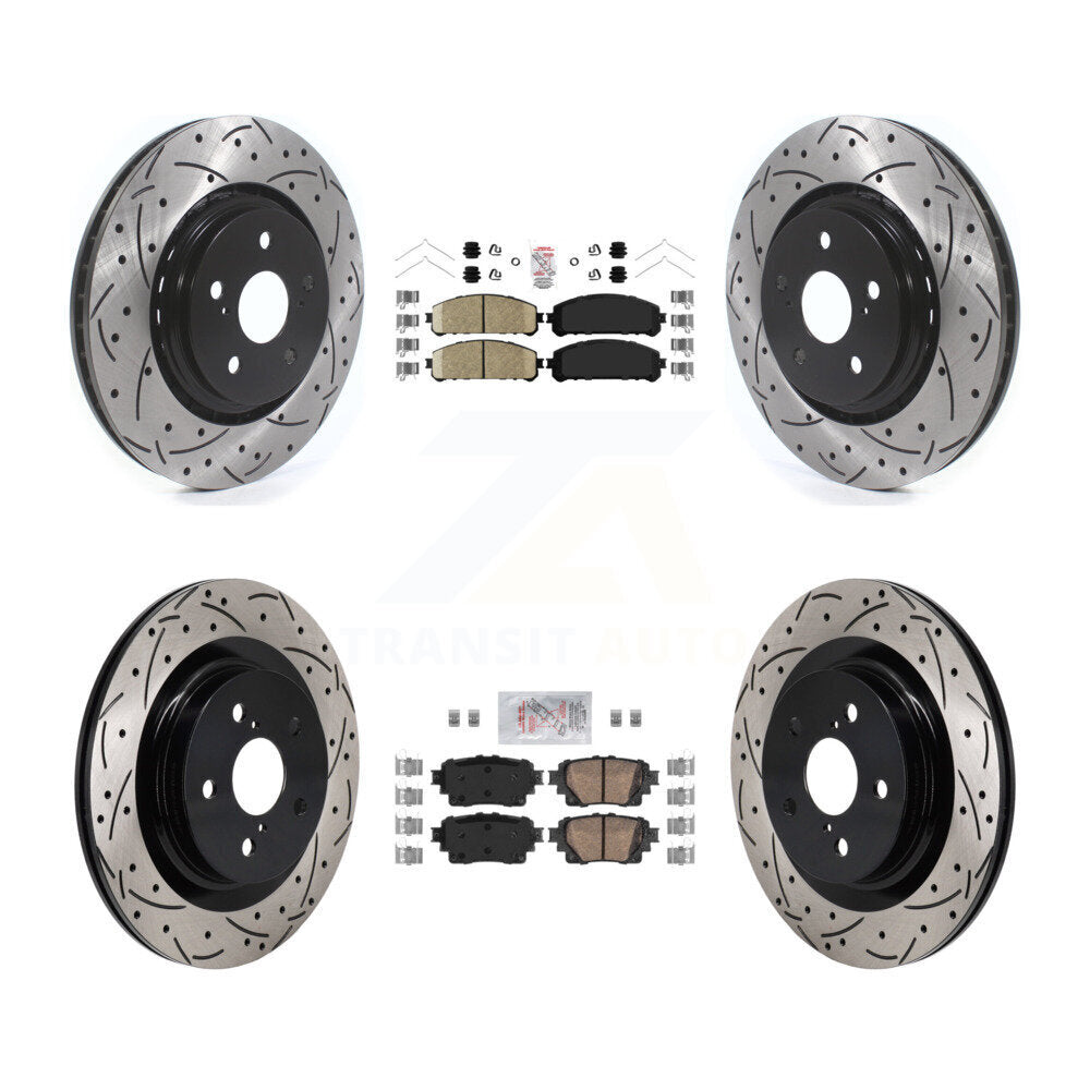 [Avant et Arrière] Disque et plaquette de frein pour 2022-2023 Lexus NX350h NX350 KDA-103157