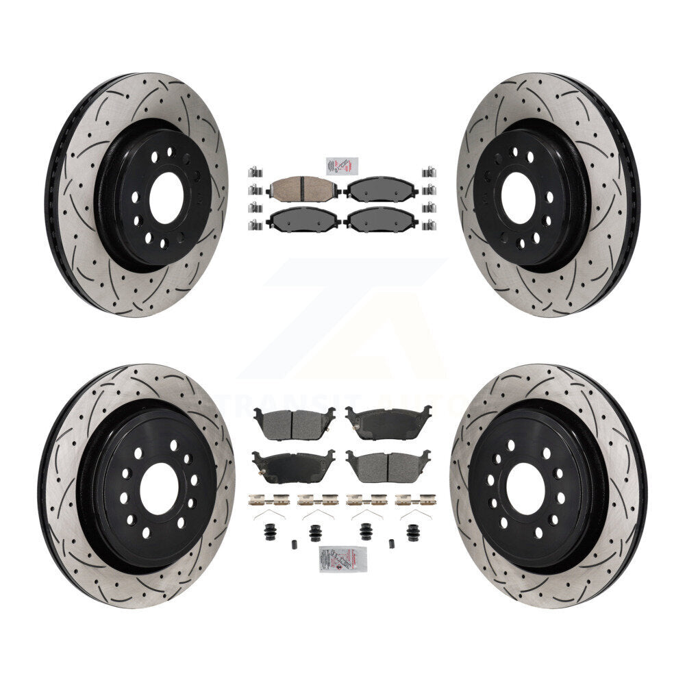 [Avant et Arrière] Disque et plaquette de frein pour Ram 1500 Jeep Grand L KDA-103159