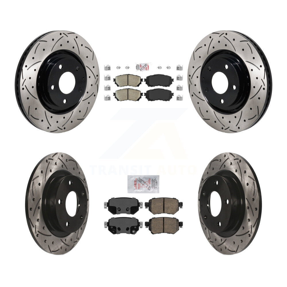 [Avant et Arrière] Disque et plaquette de frein pour 2021 Mazda 6 Turbocharged KDA-103162